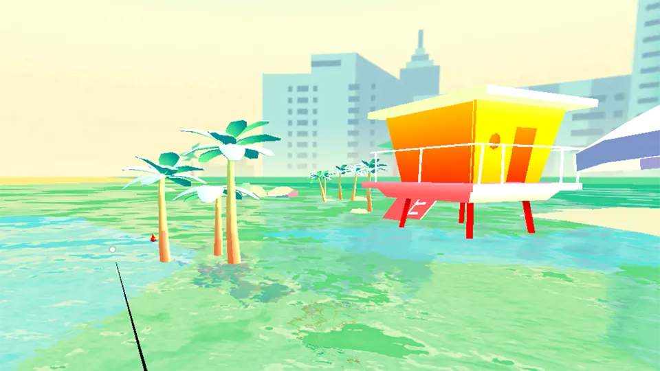 Underwater scene from Seaing Breath VR